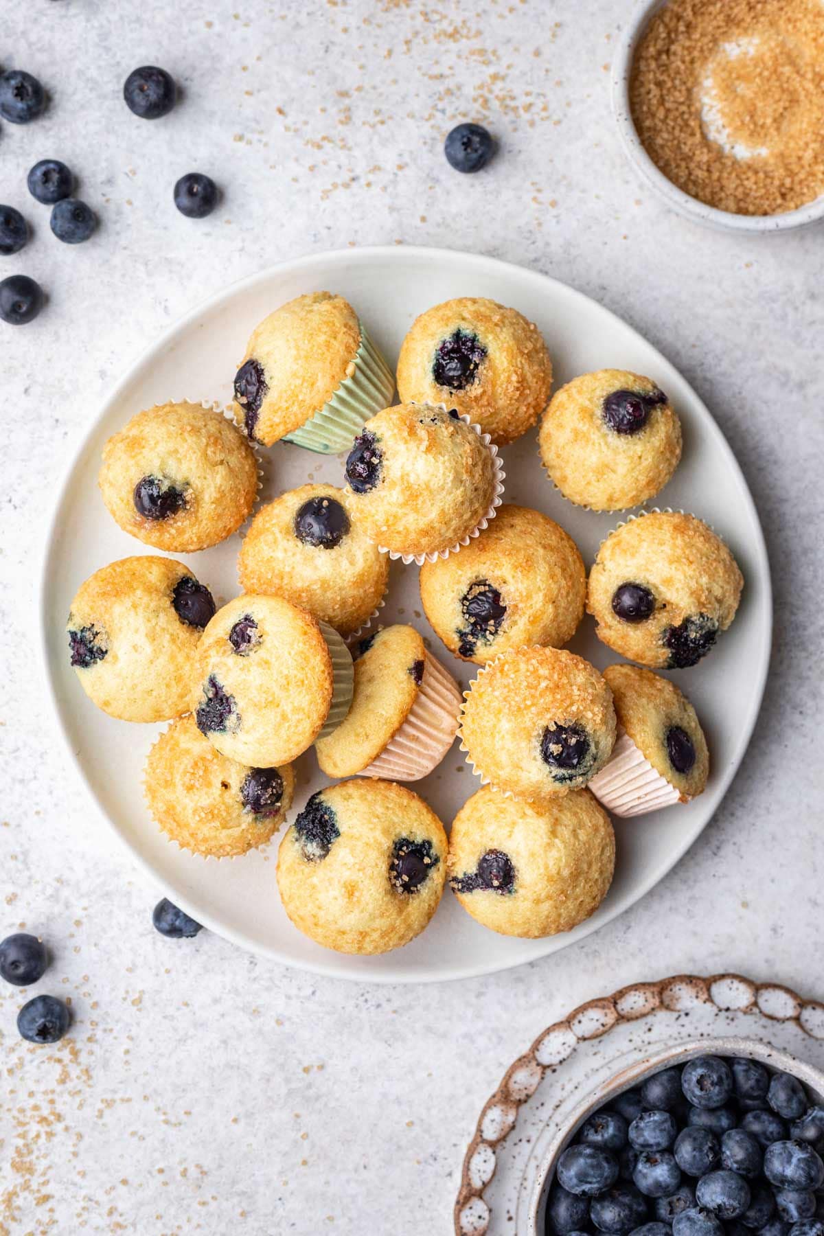 Mini Blueberry Muffins – I Heart Eating