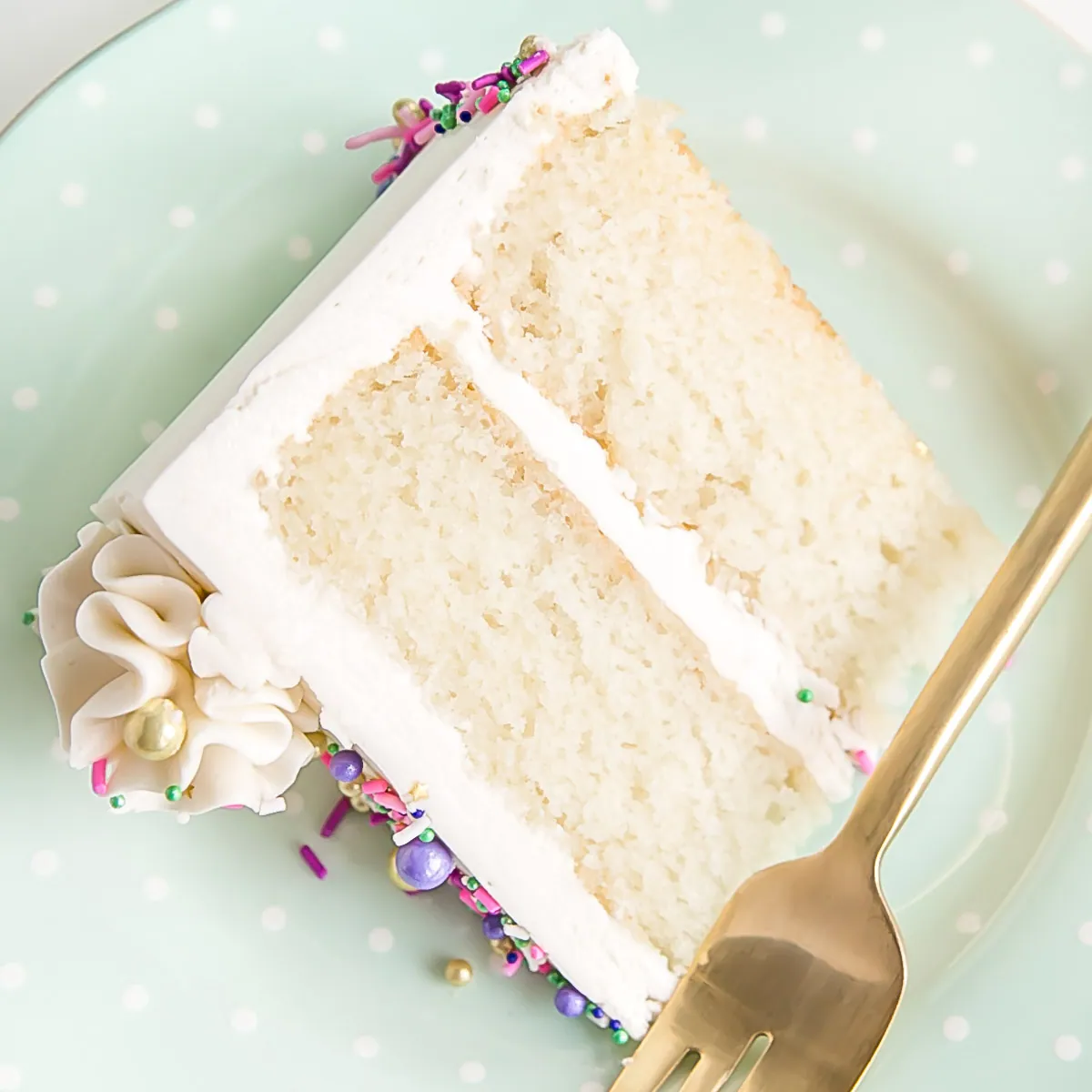 The Best White Cake Recipe