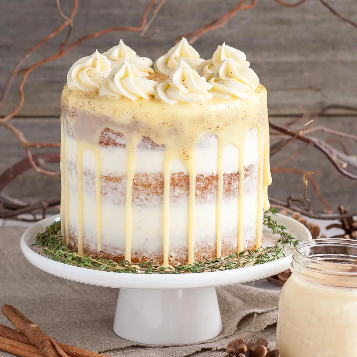 Eggnog Cake – Liv for Cake