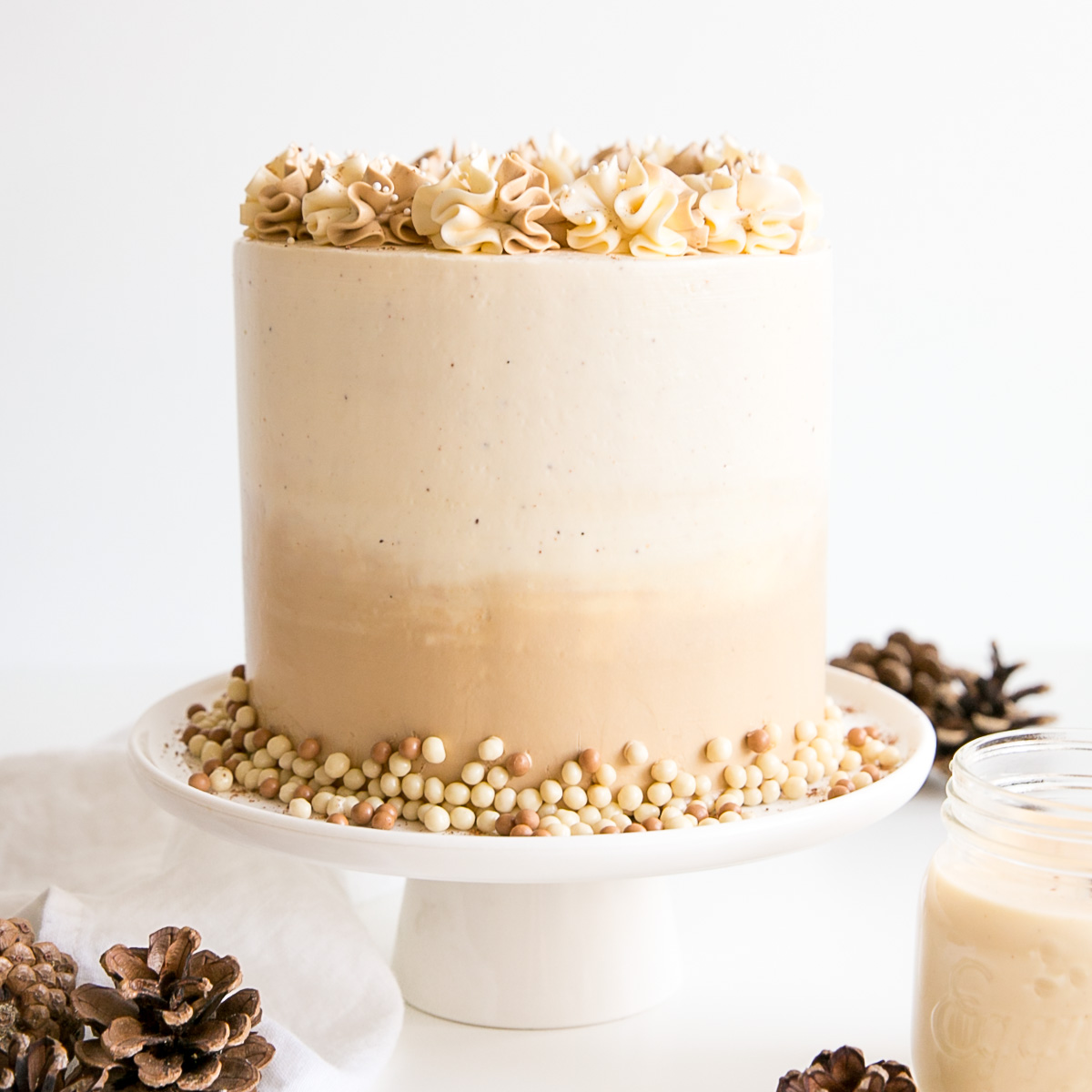 Eggnog Latte Cake – Liv for Cake